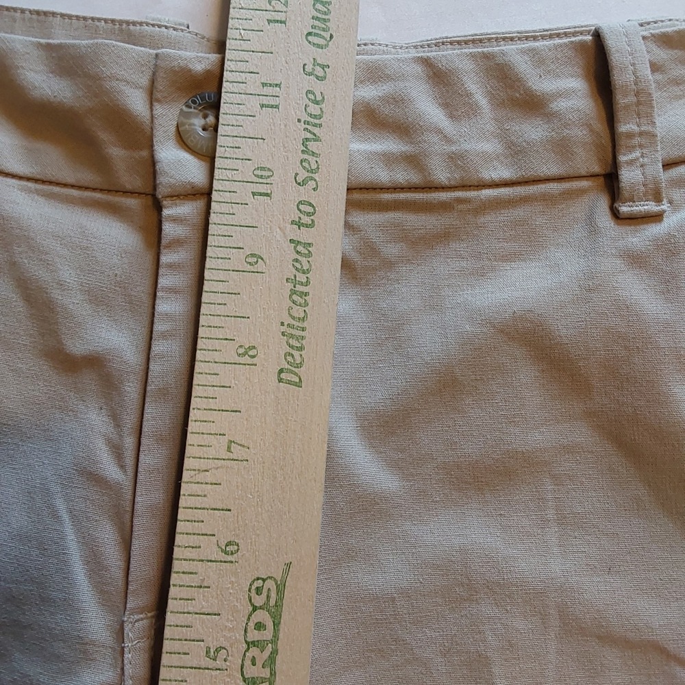 Columbia‎ PFG Shorts Women's Size 14 Stretch Khaki 8" Outdoors Fishing - Picture 7 of 11